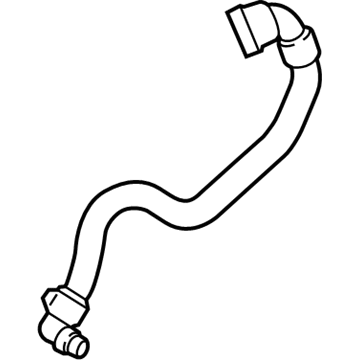 BMW 17-12-8-601-169 Hose, Auxiliary Radiator-Thermostat