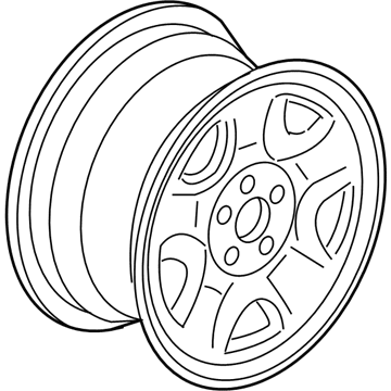 Honda 42700-S9V-A02 Disk, Wheel (16X6 1/2Jj) (Topy)