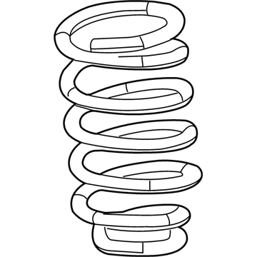 Acura 52441-TRX-A01 Spring, Rear