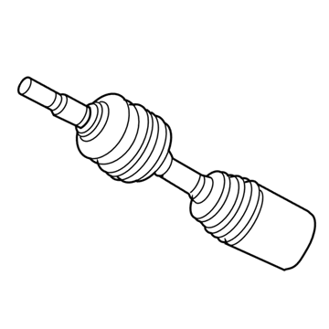 Mopar 52111778AB Axle Half Shaft