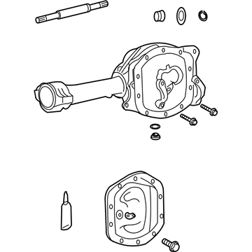 Mopar 5135252AB Axle-Service Front