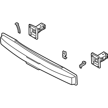 Kia 866303C010 Beam Assembly-Rear Bumper