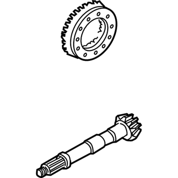 Nissan 38100-7S180 Gear Set-Final Drive