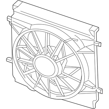 Mopar 55037692AB Fan-Cooling