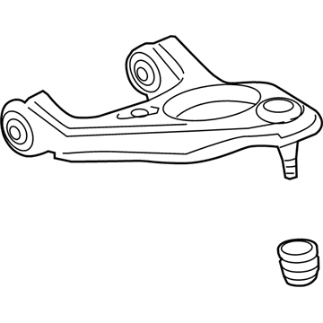 Acura 52520-TZ3-A00 Arm Complete , Upper Left Rear