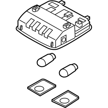 Hyundai 92800-A5100-TX Overhead Console Lamp Assembly