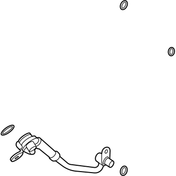 Ford ML3Z-8K153-C TUBE - WATER OUTLET