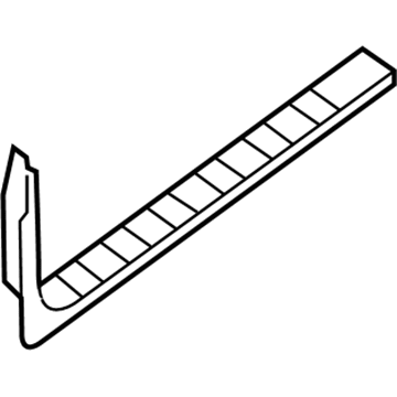 Nissan 769B4-EA002 Plate-Kicking, Front RH