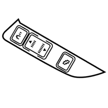 BMW 61-31-9-252-912 Operating Unit, Centre Console