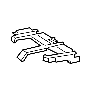 BMW 52-10-7-424-507 Mechanism, Thigh Support, Bottom