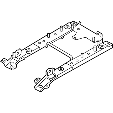 Nissan 89390-1JA0D Adjuster Assy-3RD Seat, LH