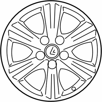 Lexus 42611-53140 Wheel, Disc