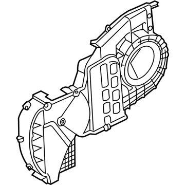 Hyundai 97954-B8000 Case B-Blower Unit