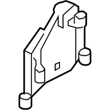 Nissan 11232-ED800 Front Engine Mount Bracket, Right