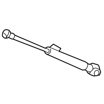 BMW 54-34-7-019-810 Hydraulic Cylinder, Tensioning Rod Right