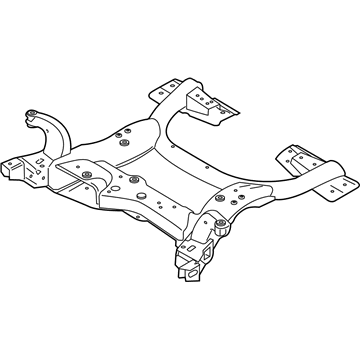 Infiniti 54401-5DA0A Member Complete-Front Suspension