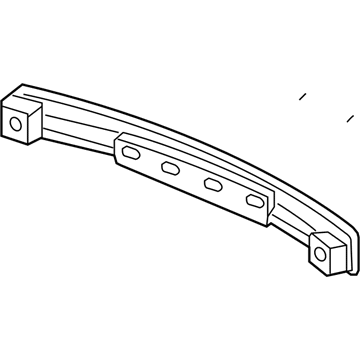 Honda 71530-SHJ-A00ZZ Beam, RR. Bumper