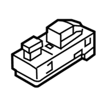 Nissan 25411-3TA4A Switch Assy-Power Window, Assist