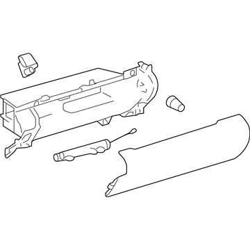 Toyota 55303-06391-A1 Glove Box Assembly