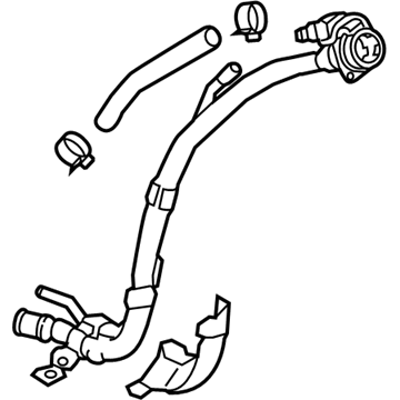 Hyundai 31030-F3500 Filler Neck & Hose Assembly