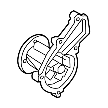 Hyundai 25100-2J000 Pump Assembly-Coolant