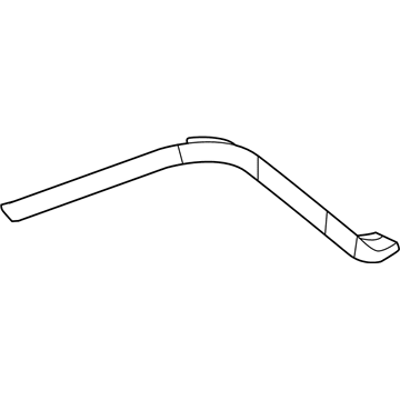 Mopar 5UP38SZZAF Molding-Quarter Outside