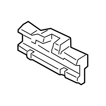 Kia 86520C6800 ABSORBER-Front Bumper