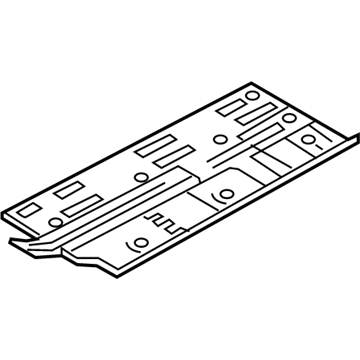 Hyundai 65110-2V011 Panel Assembly-Center Floor Side, L