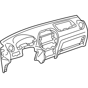 Toyota 55311-42080-E0 Instrument Panel