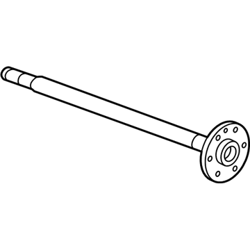 GM 84446319 SHAFT, R/AXL