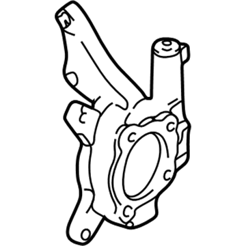 Mopar MR369821 Front Steering Knuckle