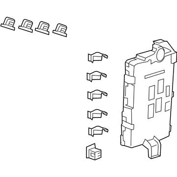 Acura 38210-TZ6-C22 Box Assembly, Passenger Fuse