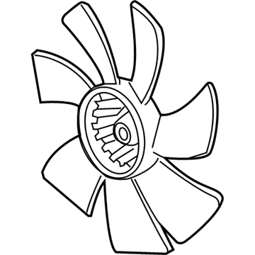 Honda 38611-R40-A01 Fan, Cooling