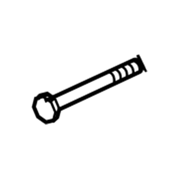 BMW 33-00-6-766-024 Hexagon Collar Screw