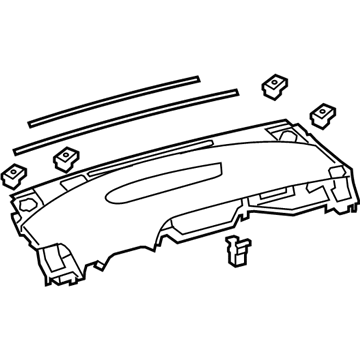 Toyota 55300-47290-C0 Upper Panel