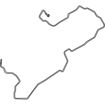 BMW 16-12-9-895-495 SCAVENGE AIR LINE