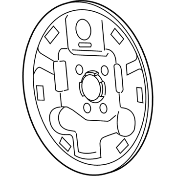 Mopar 5096203AA Bracket-Rear Wheel Brake