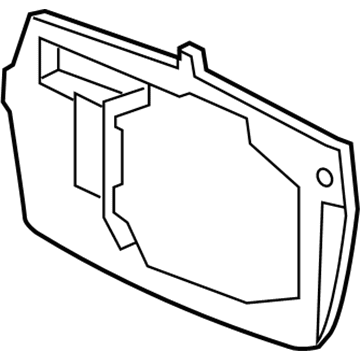 Acura 76202-SJA-A01 Cover, Passenger Side