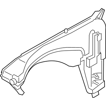 BMW 61-66-7-345-153 Washer Fluid Reservoir