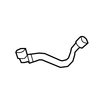 BMW 17-12-9-884-826 HOSE HEATER RETURN