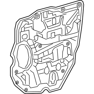 Mopar 68321304AA Panel-Carrier Plate