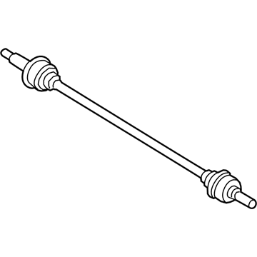 Hyundai 49601-S1000 Shaft Assembly-Drive RR, RH