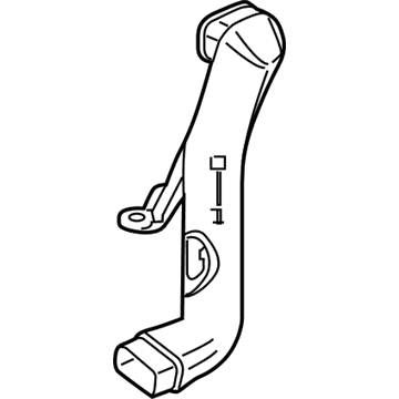 Acura 31544-TJB-A01 DUCT A