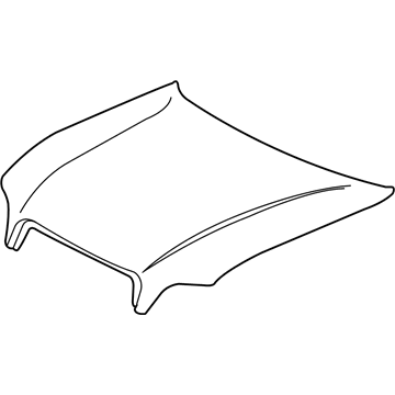 Toyota 53301-0C021 Hood