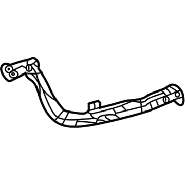 Lexus 55972-50090 Duct, Side DEFROSTER