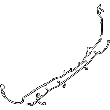 Infiniti 24093-3JA1A Harness-Sub, Rear Bumper