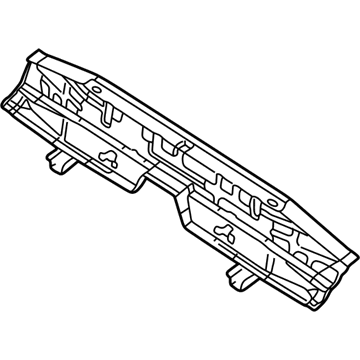 Hyundai 65810-2C010 Extension Assembly-Rear Floor, Front