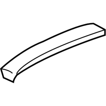 Lexus 75551-48030 Moulding, Roof Drip Side Finish, RH