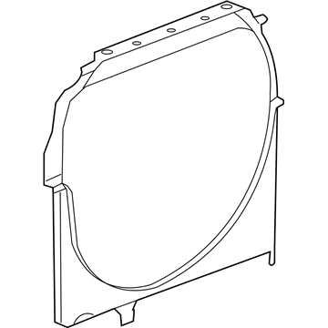 Mopar 55056379AD SHROUD-Fan