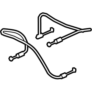 Honda 81997-THR-A21 Cable, Center Seat Lock Release